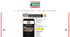 Desktop Screenshot of garrisevans.com